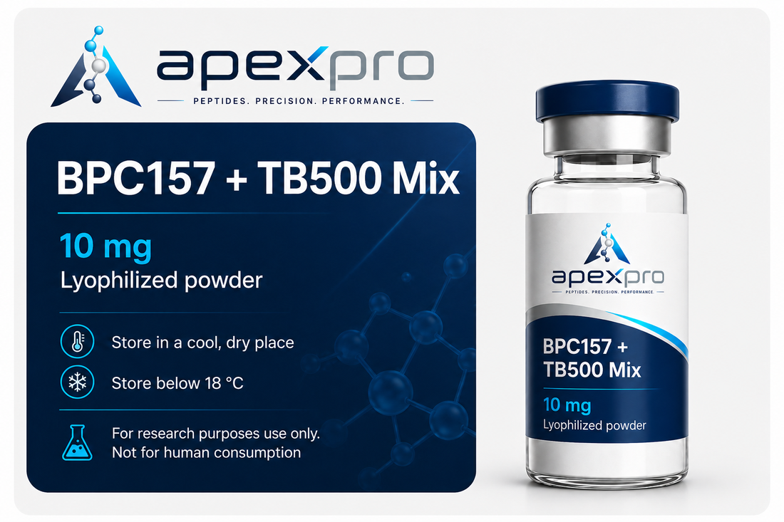 BPC-157 + TB-500 Blend 10mg Recovery Stack - Image 1